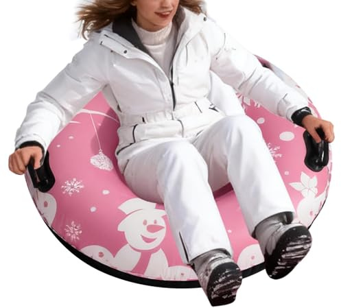 Snow Tubes for Kids Christmas Inflatable Snow Sled