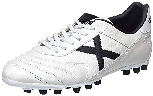 Munich Unisex Mundial U25 fotbollsskor, Färg: vit 316, 42 EU