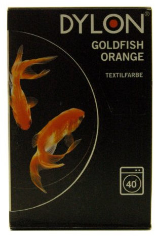 Dylon - Tintura Tessuti per Lavatrice da 200 g, Colore: Arancione