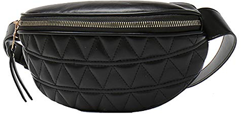 Vohoney Gürteltasche Damen, Bauchtasche, modische Hüfttasche, Damen-Geldbörse, ovale Taschen, Umhängetasche, Mini-Gürteltasche für Reisen, Wandern und alle Outdoor-Aktivitäten