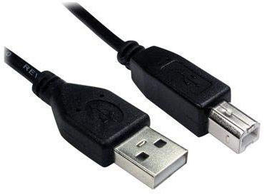 Câble USB 2.0 A mâle vers B mâle pour imprimante Canon, Epson, HP, Dell, Xerox, Samsung, compatible avec Lexmark etc. 1,5 m