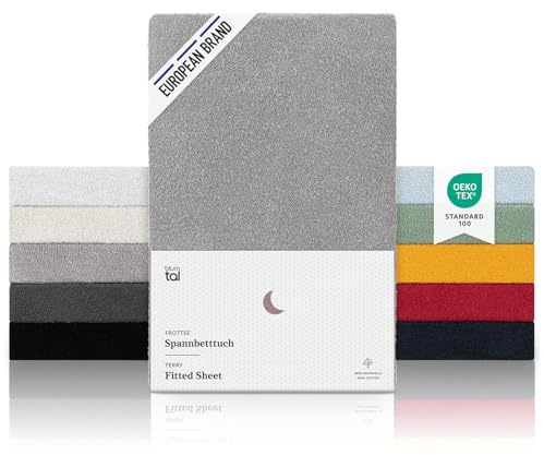 Blumtal frotté underlakan - Cuddly soft underlakan, Oeko-Tex certifierat, olika färger och storlekar