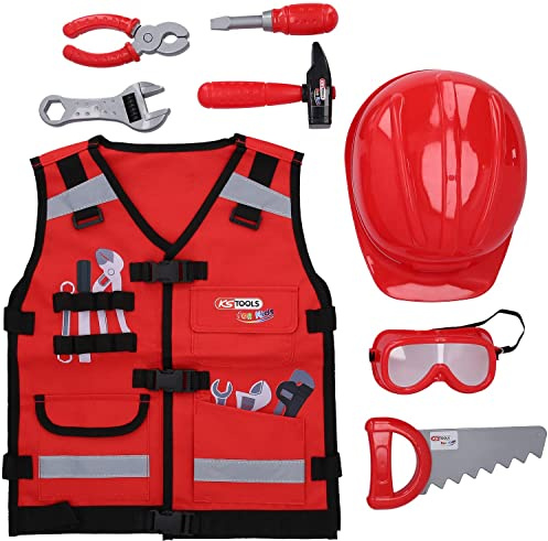 KS Tools 100200 Verktygsväst för barn med sortiment, 9 delar