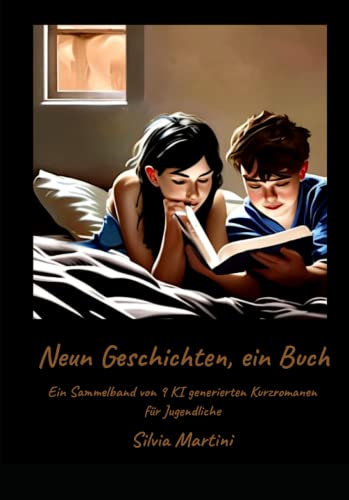 Neun Geschichten, ein Buch: 9 KI generierte Kurzromane für Jugendliche (KI-generierte Kurzromane für Teenager)