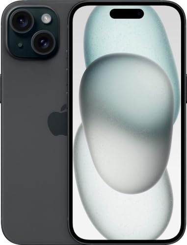 Apple iPhone 15 Plus, 256GB, Black - T-Mobile (Renewed)