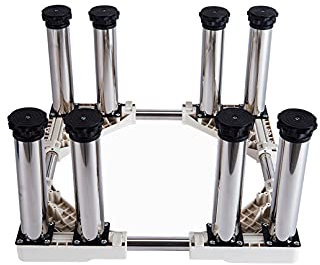 Washing machine base Universal Refrigerator Stand Moisture Proof Adjustable Length 51-72cm Width 46-68cm Base for Washing Machine and Dryer Stent for Furniture Filing Cabinet Wine Cooler (8 Legs