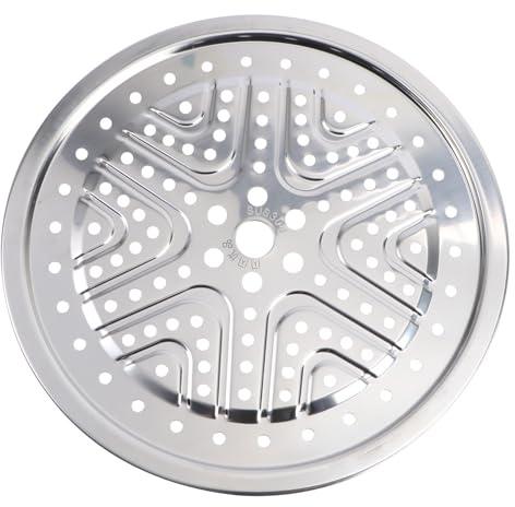 SOIMISS Support Pour Cuiseur Vapeur En Acier Inoxydable 26 Cm Résistant à La Corrosion Outil Pour Autocuiseur Cuisson Vapeur Légumes Poissons Œufs La Cuisine Maison