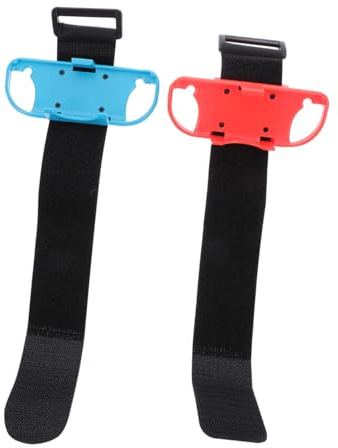 HIAKDOFT 2 pièces Bracelets de Poignet Réglables pour Manettes Switch Bandes Confortables pour Jeux de Danse et Contrôleurs Gamepad