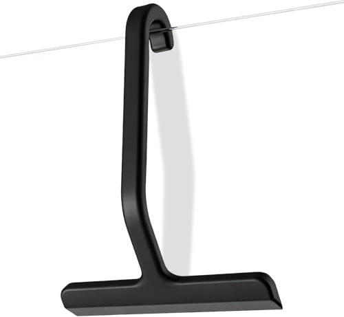 Shower Squeegee for Shower Door, All-one-Piece Silicone Shower Screen Wiper