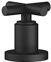 Dornbracht Tara Seitenventil, 1/2'' schwarz matt 20000892-33 - Keramik-Oberteil 1/2'' - Rosett