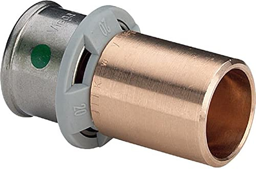 Viega 303822 Einsteckstück Sanfix P Modell 2113 Rotguss mit SC-Contur 16 x 15 mm