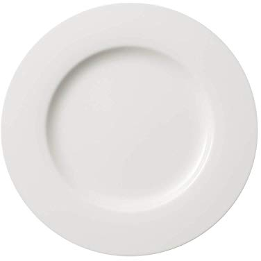 Villeroy & Boch Twist White Plato Llano Blanco, Apto Para Lavavajillas, Apto Para Microondas, Plato Ceramica, Vajilla, Premium Porcelain