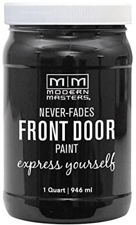 Modern Masters 1 qt 275266 Elegant Front Door Paint Water-Based Exterior Enamel