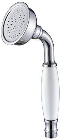 Ownace Pommeau de douche Chromé style classique En laiton et céramique De haute qualité Avec corde, Laiton, chrome, Shower Head A