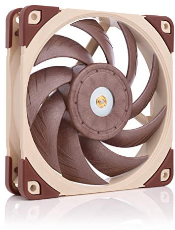 Noctua NF-A12x25 5V PWM, Ventola Silenziosa di Qualità Premium con Cavo Adattatore USB, 4-Pin, Versione da 5V (120 mm, Marrone)