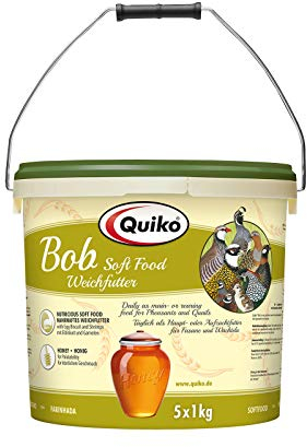 Quiko Bob 5Kg - Weichfutter für Wachteln, Fasane und Bodenvögel