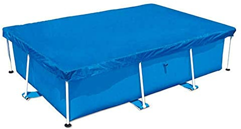 koncy Rectangular Pool Cover, Frame Pool Cover, Above Ground Swimming Pool Cover Rainproof Dust Cover for Steel Pro Pool Paddling Pool (Size : 2.6 × 1.6m)