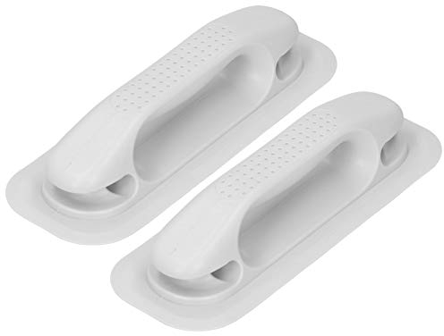 cersalt Bootshandlauf, mit Lochgriff Gummiboot Haltegriff 2 Stück für Kanu für Schlauchboot für Kajak