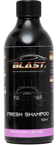 BLAST Autoshampoo 500ml - Autoshampoo für lackierte Oberflächen, Außenkunststoffe und Räder in Form eines Konzentrats