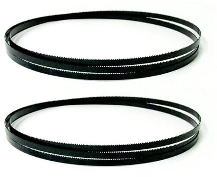 2 Stück for METABO BAS 315/316/317/318, for Makita Carbon-Bandsägeblätter 2240 mm x 6,3 mm Bandsäge 3 4 10 14 TPI Holzbearbeitungswerkzeuge Mehrzweckschneiden(10TPI,0.35mm)