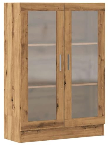 vidaXL Bücherschrank Artisan-Eiche 82,5x30,5x115 cm Holzwerkstoff