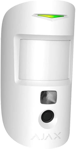39290 Motioncam Rilevatore Pir Con Funzione Foto Su Richiesta, Telecamera Integrata, Interno, Pet Immune, Compatibile Con Hub-2, Bianco