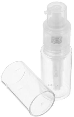 VANZACK Puderspray-flasche Reise-puderspender Transparent Auslaufsicher Wiederverwendbar für Babypuder und Make-up-puder