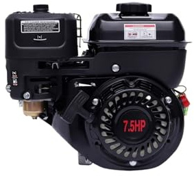 Motor de gasolina de 4 tiempos, 7,5, 210 cc, OHV, estacionario, motor de kart, refriración por aire, motor de gasolina monocilíndrico, 5100 W Para bricolaje