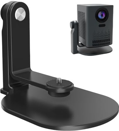 Ahuuen Soporte para proyector de Mesa, Soporte para proyector de Escritorio, Soporte para de Mesa con inclinación Ajustable de 360°, para de Escritorio de múltiples ángulos