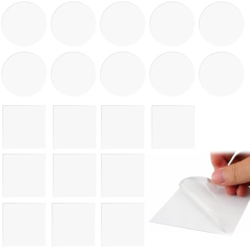 AYHYHLJZJ 20 Stück TPU Reparaturflicken, Wasserdicht und Selbstklebend, Transparente Reparatur Flicken, Selbstklebende Reparaturflicken, Luftmatratzen, Schwimmringe und Daunenjacken Langlebig Flexibel