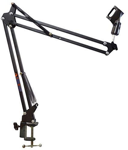 keepdrum NB35 Mikrofonstativ Tisch-Mikrofonarm Schwenkarm zur Tischmontage