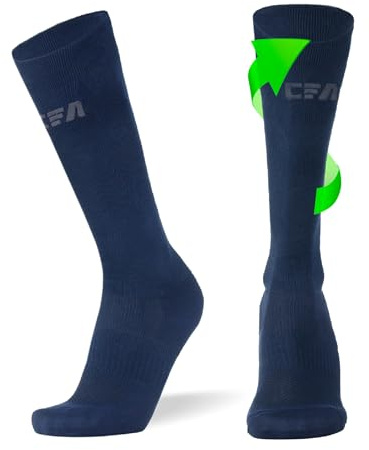 COMPRESSION FOR ATHLETES Calze Compressione Graduata Donna e Uomo di Bambù, Made in Unione Europea