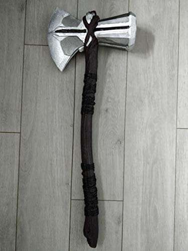 Thor Foam Stormbreaker Mjolinor Axe Hammer Cosplay Prop Replica Marvel Avengers 'Infinity War' Latex Convention Safe Costume Accessory
