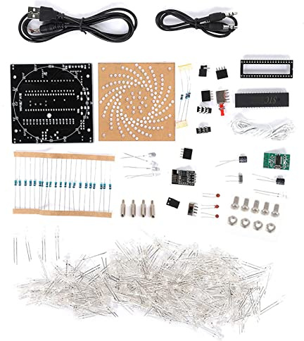 ASHATA Bunter LED-Lichtmast, WiFi Bluetooth Bunter LED-Lichtmast Canton Tower Suite Drahtlose APP-Steuerung Elektronische DIY-Komponenten, 20 Arten von Offline-Animation