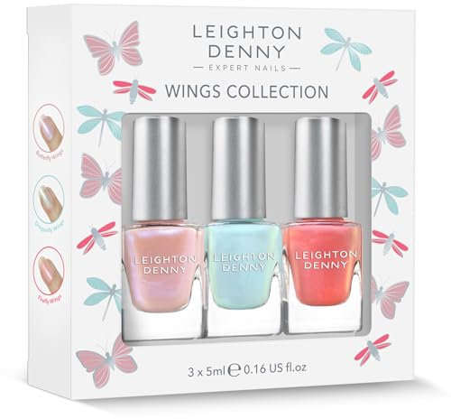 Leighton Denny Wings Collection Nail Polish Set Lde3225A