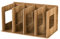 AKOGD Scaffale in Legno per CD, Dvd e Libri, Creativo DIY Libreria Porta CD Porta Dvd in Legno Size 30.5x15x17cm (#2)