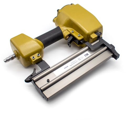 Jieotwice ST64 Clavadora, Clavadora Neumática, Clavadora Tipo T, Apta para decoración de Carpintería Y Hormigón, Clavadora de Acero