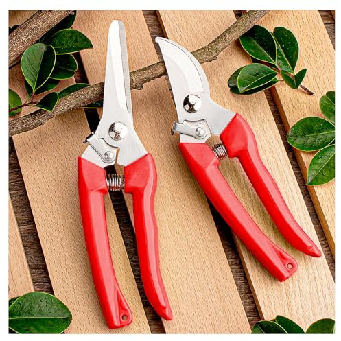 2 Pack Garden Pruning Shears,Gardening Scissors, Garden Scissors,Gardening Shears,(SET2)