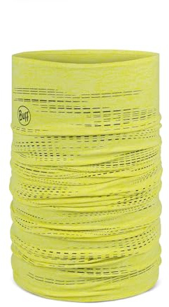BUFF®| Schlauchschal DryFlx Schnelltrocknend, elastisch, reflektierend, nachts, leuchtend, Sichtbarkeit, Laufen, Joggen, feuchtigkeitsabsorbierend, Herren, Damen, Einheitsgröße