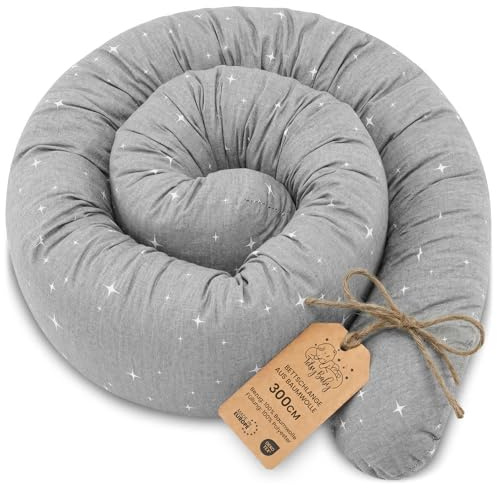 Totsy Baby Oreiller Corps Dormeur Latéral 300 cm Coton Oeko-Tex Long Coussin Ergonomique Respirant Lavable de Couchage Soutien Cou Confort Galaxie