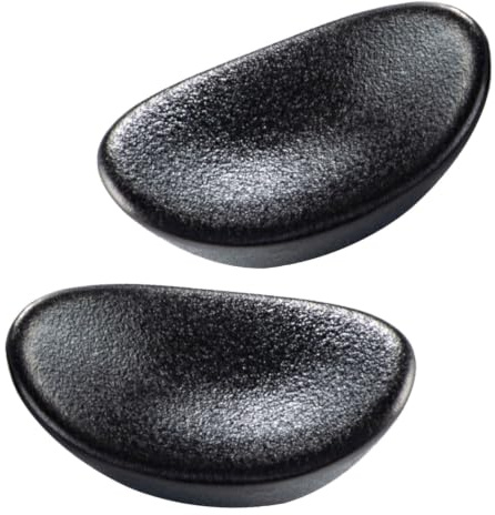 2piezas Soporte De Palillos De Cerámica Descanso para Palillos Y Cubiertos Diseño Práctico Y Duradero para Mesa De Comedor para Mantener La Mesa Limpia Y Organizada