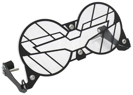 HYPERICIN Motorrad Scheinwerfer-Schutz Motorrad Klapp Scheinwerfer Schutz Protector Grill Doppel Schutz Für Moto Guzzi Für V85 TT Motorrad Hauptscheinwerfer