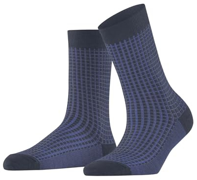 FALKE damstrumpor Softmerino W So ull bomull enfärgad 1 par, blå blå Ink 6491 Special Edition, 39-40, Blå Blue Ink 6491 Special Edition, 39-40 EU