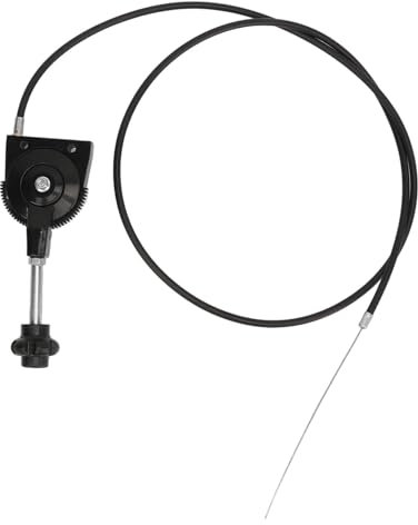 Palanca de Freno Universal con Cable de Freno de 1,5 M, Palanca de Arma de Mano, Palanca de Freno de Estacionamiento para Kart Atv Moto Vehículo Eléctrico de Tercera Rueda