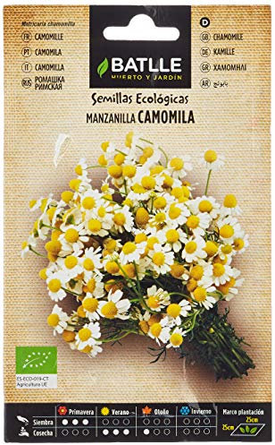 Semillas Batlle Manzanilla (Matricaria chamomilla) - ECO