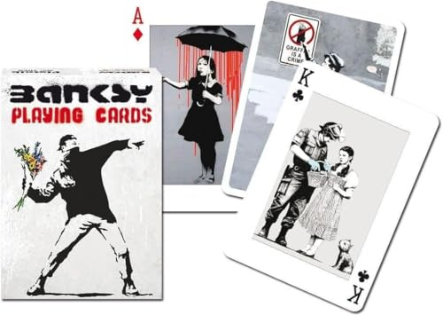 Piatnik 1652 - Kartenspiel Banksy, 55 Blatt