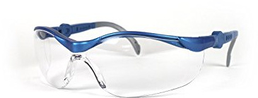 UPIXX L+D 2675 Schutzbrille Blau, Grau DIN EN 166-1
