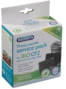 Interpet Internal Cartridge Filter Cf2 Three Month Service Kit