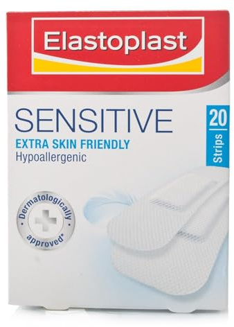 10 x Elastoplast® Sensitive Plasters 20 Assorted Strips
