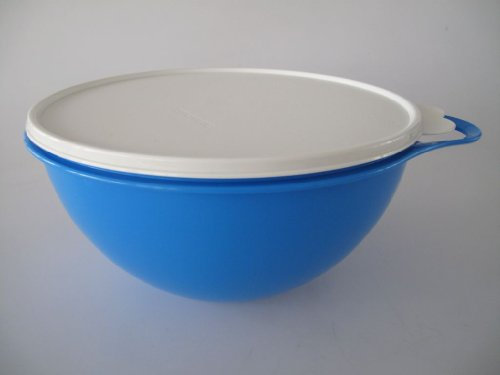 TUPPERWARE Rührschüssel Maximilian 4,5 L blau B06 Maxima Jumboschüssel Salatbar 8756